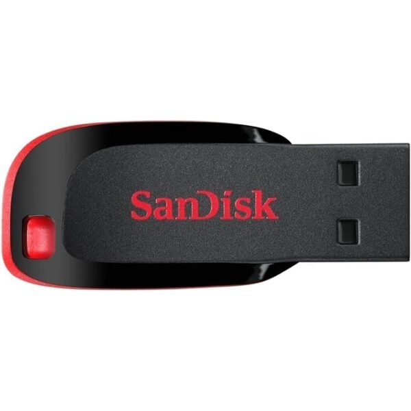 SanDisk Cruzer Blade 64GB USB 2.0 Flash Drive (Red) – Compact & Reliable Pendrive - Image 3