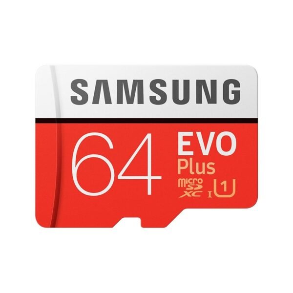 Samsung EVO Plus 64GB Memory Card – 100MB/s Speed, Full HD & 4K UHD