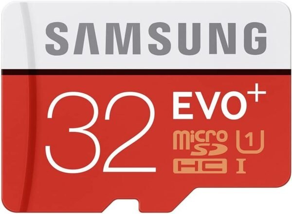 Samsung EVO Plus 32GB Memory Card – 100MB/s Speed, Full HD & 4K UHD