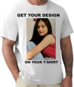 Buy 1 get 1 Cap free Custom Printed T-Shirt | Personalized Name & Photo T-Shirt | Customized Cotton Round Neck Tee | Unisex Graphic T-Shirt | Gift for Men & Women very cheap Price.
