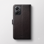 Flip Cover for Poco M6 5G (Blue, Black, Brown, Dual Protection, Artificial Leather) - Image 7