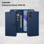 Samsung M06 5G Flip Cover Color (Black, Brown, Blue)