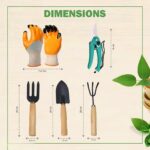 Toolkit for agriculture, HAND FORK ,HAND TROWEL, HAND CULTIVATOR, PAIR OF GARDEN, HAND GLOVES ,PRUNER/CUTTEhandglubs, - Image 4