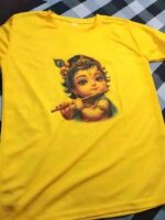 Printed Krishna on t-shirt best design - Image 5