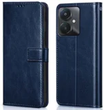 Flip Cover for Poco M6 5G (Blue, Black, Brown, Dual Protection, Artificial Leather) - Image 6