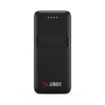 UBON PB-X201 20000mAh Power Bank | 15W Fast Charging | Dual USB Output & Dual Input (Type-C & Micro-USB) | Multi-Layer Protection