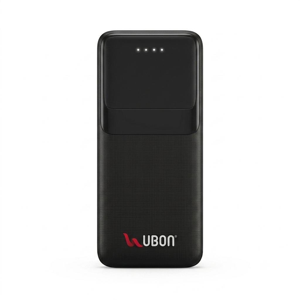 1787977381272 UBON PB-X201 20000mAh Power Bank | 15W Fast Charging | Dual USB Output & Dual Input (Type-C & Micro-USB) | Multi-Layer Protection - Image 1