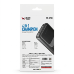 UBON PB-X201 20000mAh Power Bank | 15W Fast Charging | Dual USB Output & Dual Input (Type-C & Micro-USB) | Multi-Layer Protection - Image 3