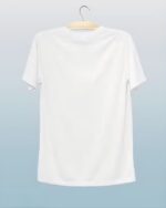 Royal Winged S Snake Graphic Printed White T-Shirt - Image 2