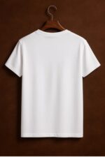 Men’s Crown Eagle Rose Printed T-Shirt | Stylish Graphic Print Round Neck T-Shirt - Image 2